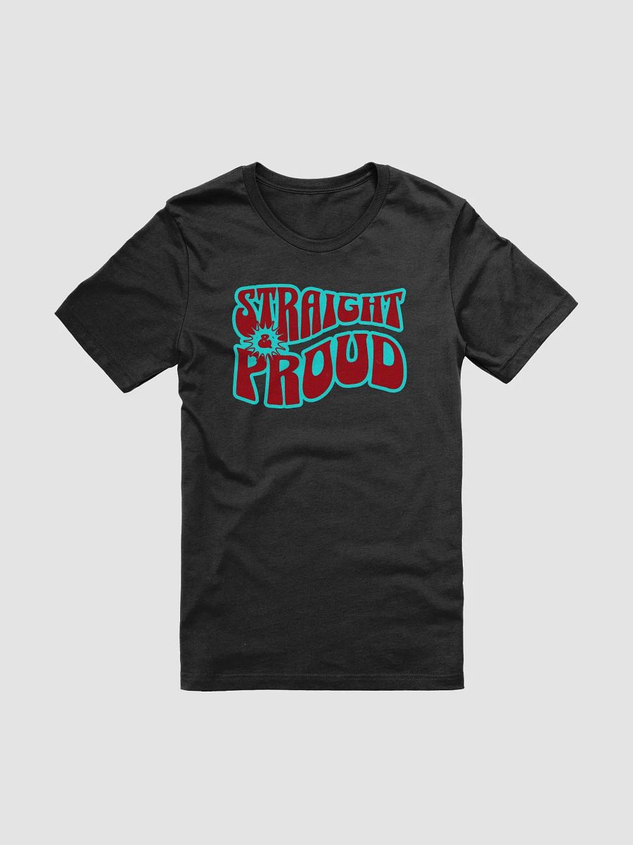 Straight & Proud Burst Unisex Tee product image (11)