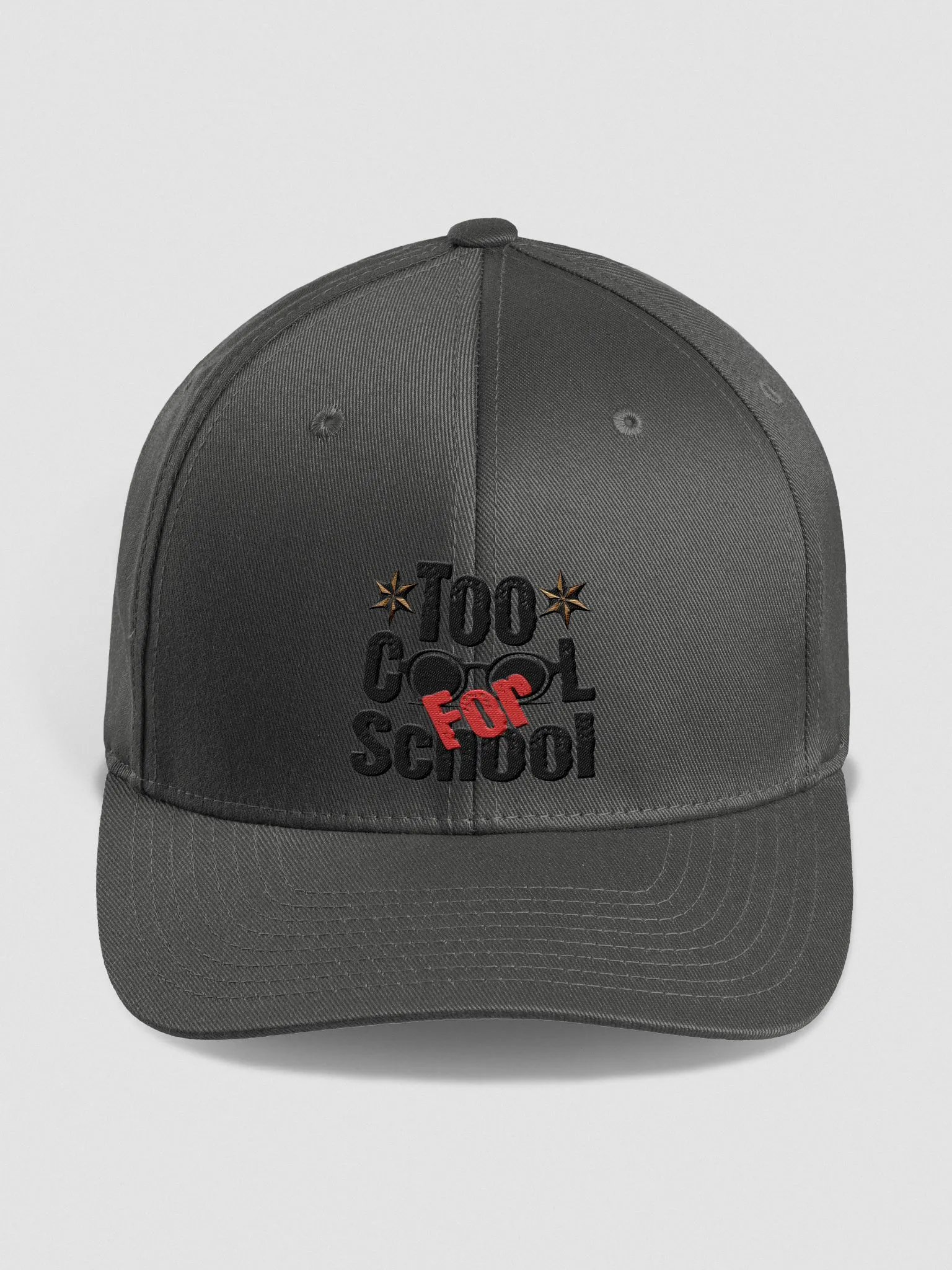 Too Cool For School - Flex-fit Cap product image (2)