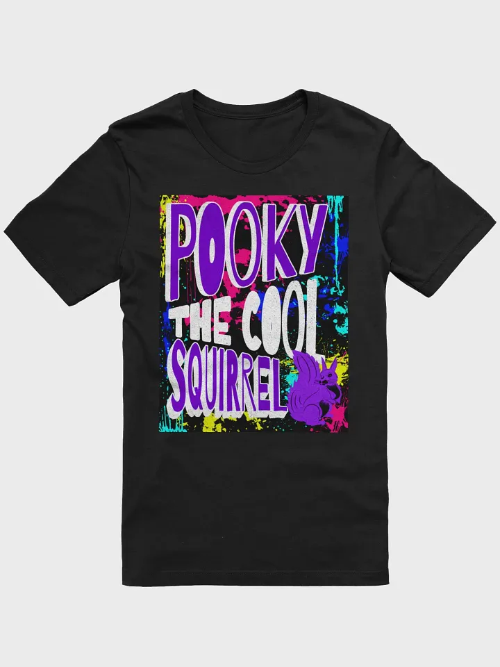 Cool Squirrel Splatter T-Shirt product image (1)