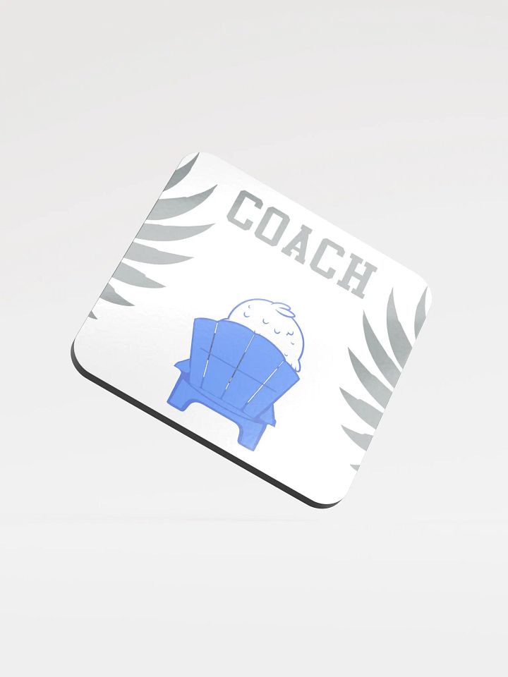 Rivalry Glossed Cork Coaster product image (1)