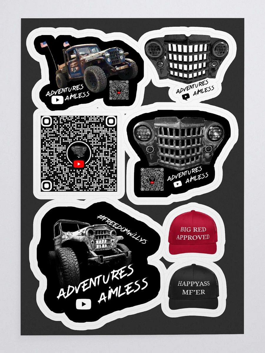 Adventures Aimless Sticker product image (3)