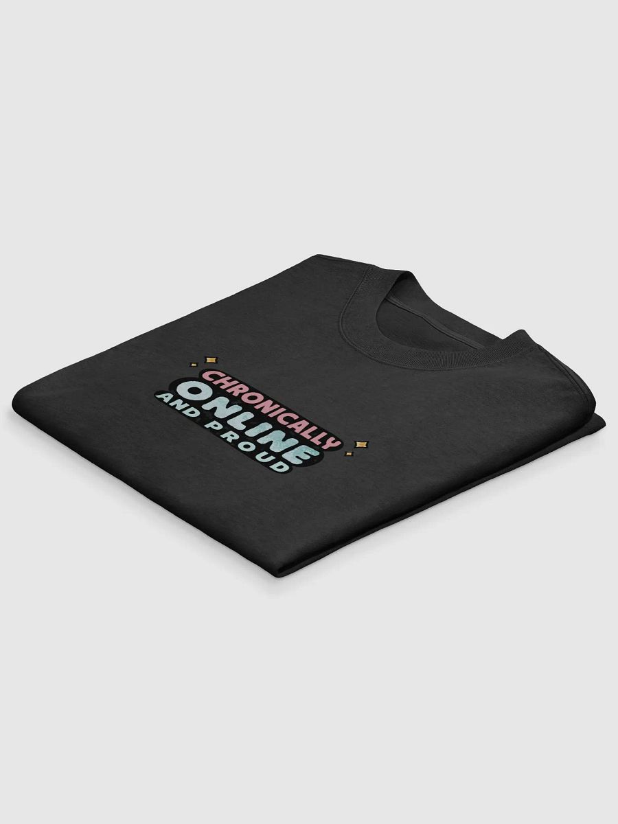 "Chronically Online and Proud" Boxy Oversized Fit T-Shirt Theme Two product image (4)