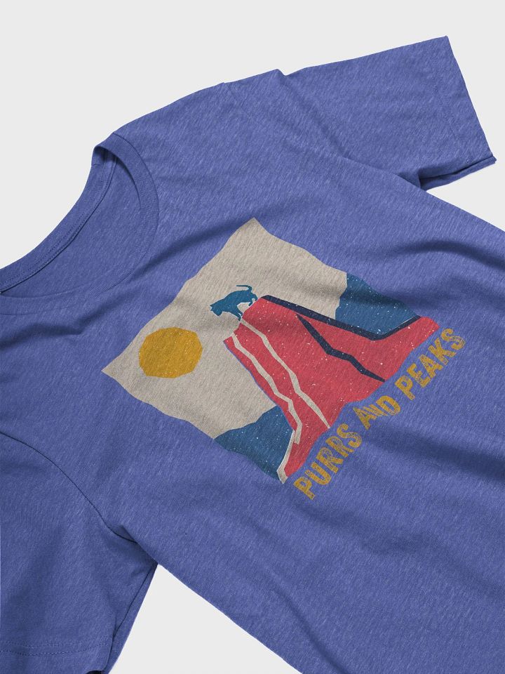 Purrs and Peaks - Climbing T-shirt product image (2)