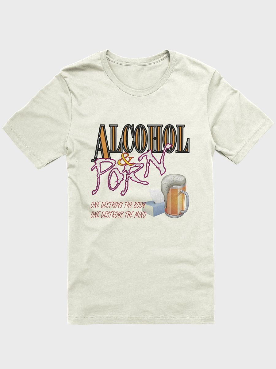 Alcohol & Porn - Bella+Canvas Supersoft T-Shirt product image (3)