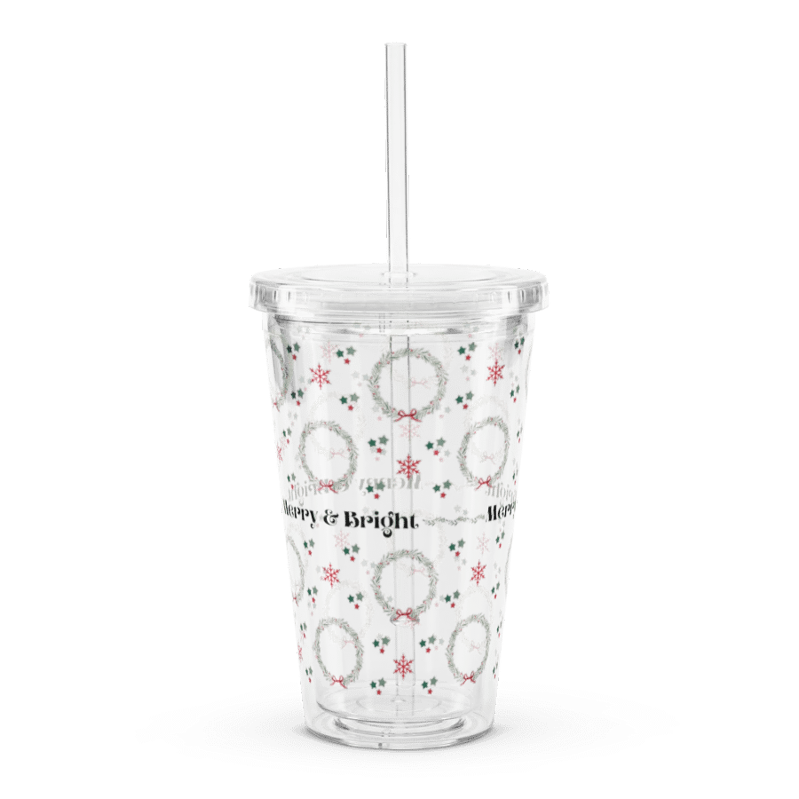 Merry & Bright Christmas Tumbler product image (4)