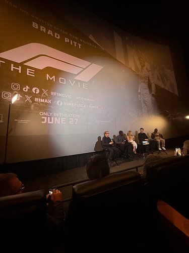 #F1TheMovie Victory Lap in @imax

Really appreciated @straw_hat_goofy moderating the @f1movie cast. Some really great and ins...