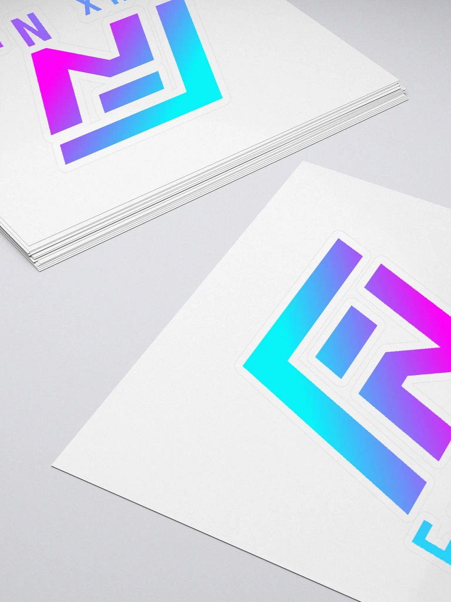 FluxNerd Logo Stickers product image (12)