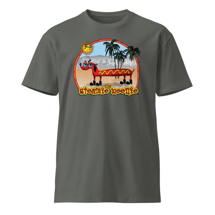 Retro Logo Tee (Grey) product image (1)
