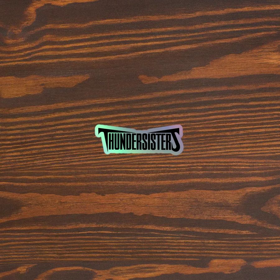 holographic ThunderSisters stickers product image (3)