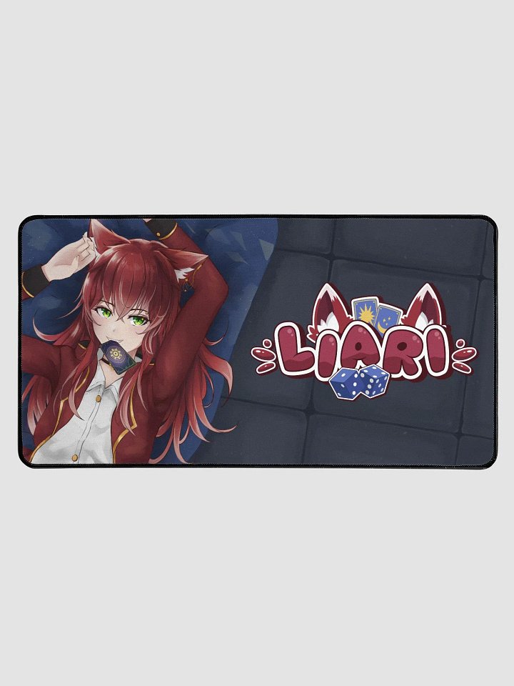 Liari Gaming Desk Mat + Logo (15.5