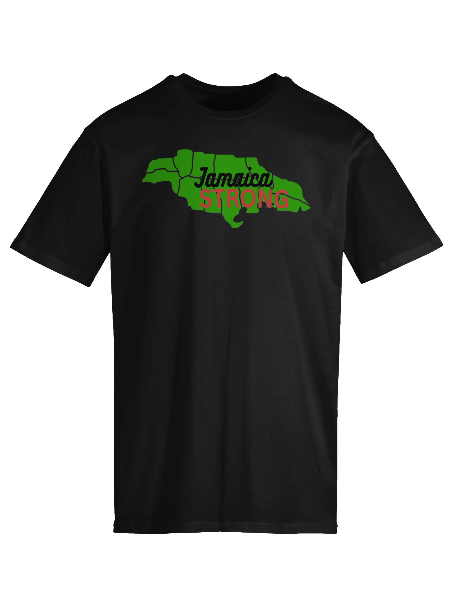 Jamaica STRONG Map Outline Tee product image (22)