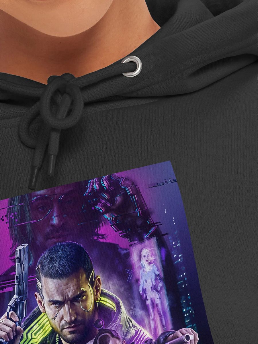 Cyberpunk 2077 Premium Unisex Hoodie [Frontside Print] product image (4)