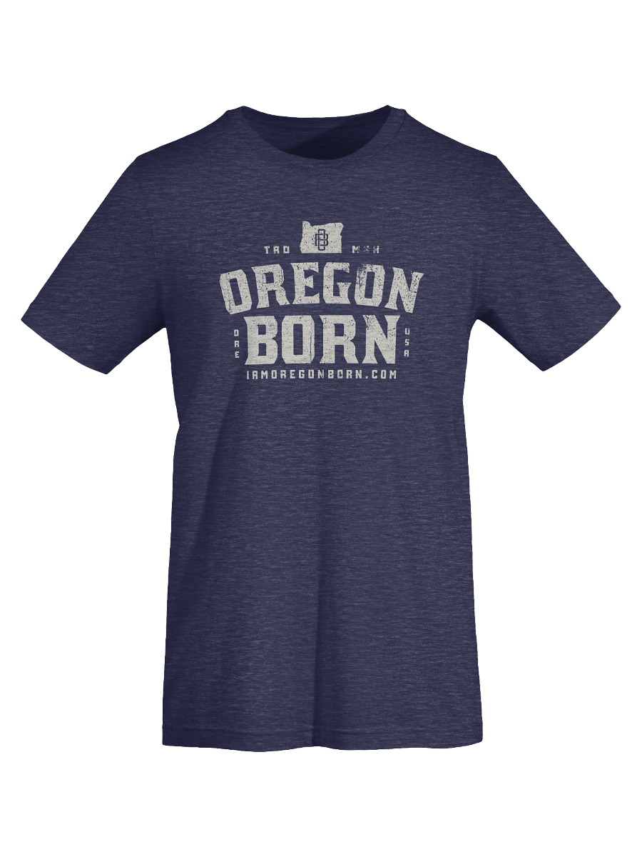 Vintage Collegiate Oregon Born T-Shirt product image (4)
