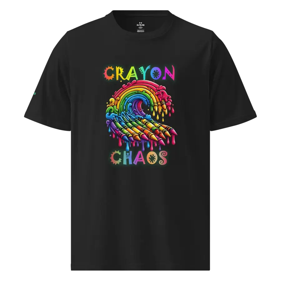 Crayon Chaos Unisex Athletic Tee (UA) product image (1)