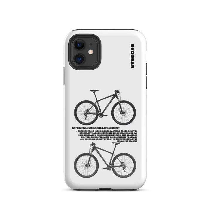 White Crave Comp iPhone Case product image (2)