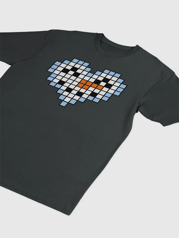 Snowman Heart Premium Heavyweight Tee product image (2)