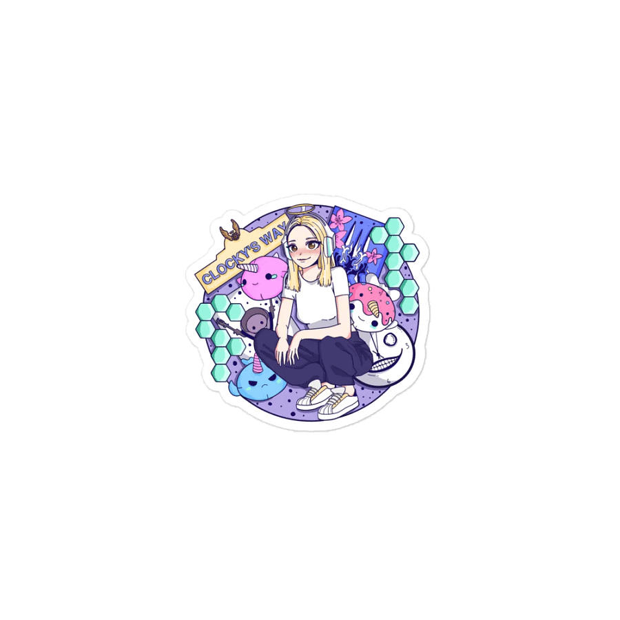 Clocky's Way Magnet product image (1)
