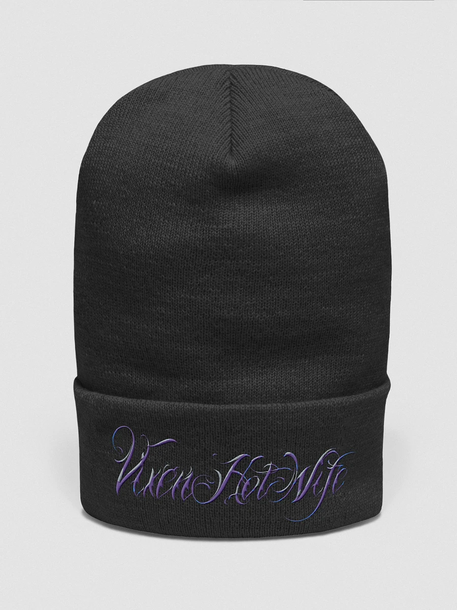 Vixen Hotwife embroidered cuffed beanie product image (2)