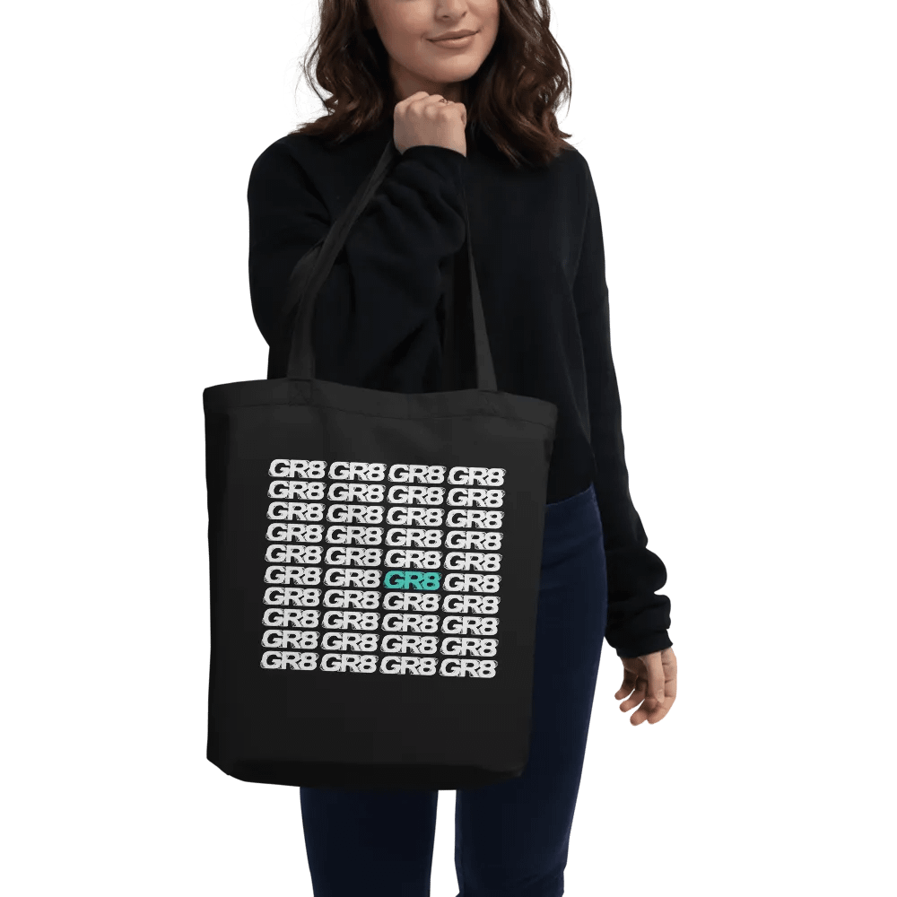 GR8 Patterned Organic Tote Bag product image (2)