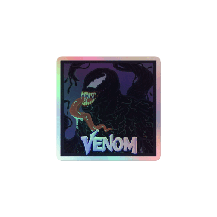 Venom Pixel-Art Sticker product image (1)