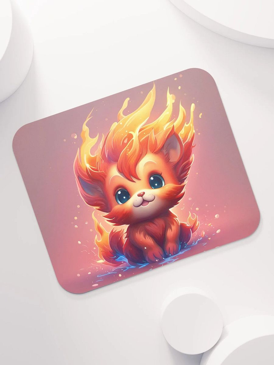Fire Cat Mouse Pad product image (7)