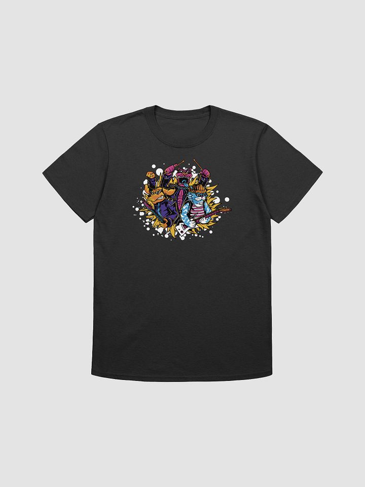 Rock Band Animals Unisex T-Shirt product image (2)