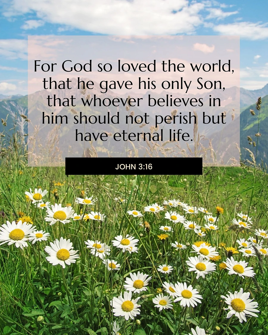 John 3:16 Printable product image (4)