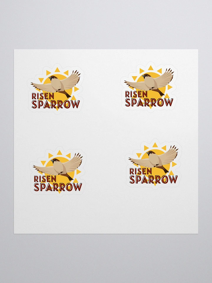 Risen Sparrow Logo Cut & Peel Stickers product image (1)