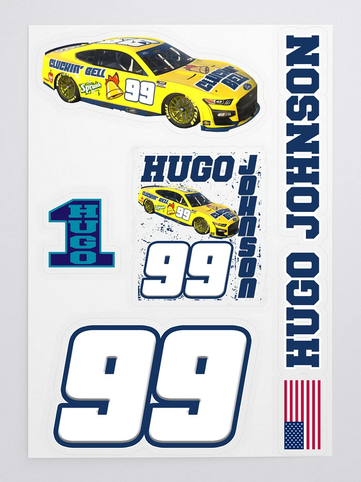 Hugo Johnson Racing Stickers product image (1)
