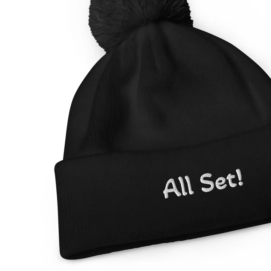 AllSaints Inspired Beechfield Pom-Pom Beanie product image (7)