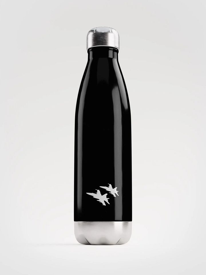 Twin Hornets Logo Water Bottle product image (1)
