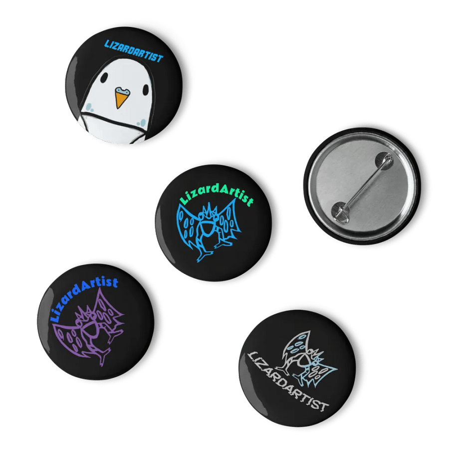 LizardArtist Backpack Pins product image (2)