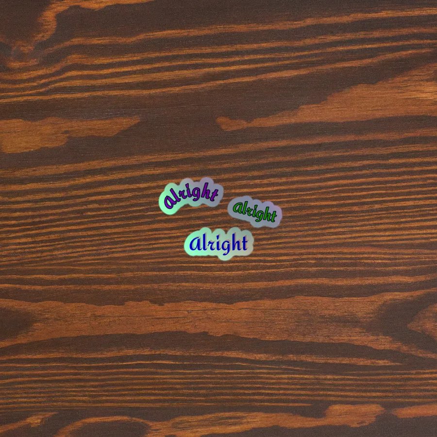 Holographic console stickers product image (5)