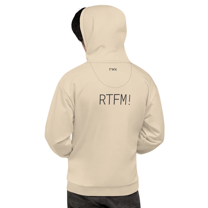 need help? RTFM! hoodie (champagne mode) product image (1)