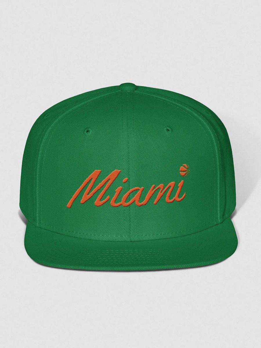 Otto Wool Blend Snapback Cap - Miami product image (1)