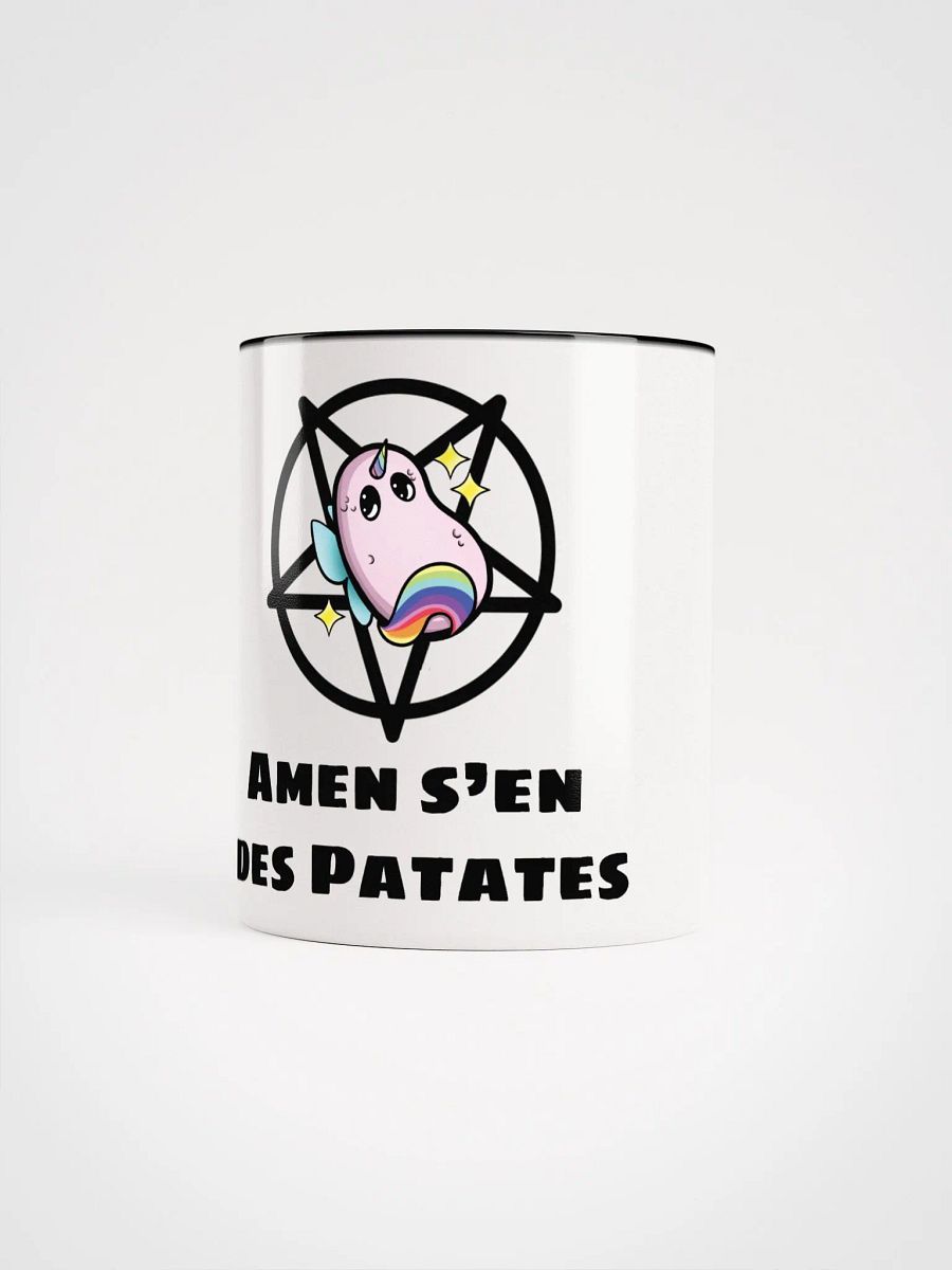 ''Amen'' Tasse en céramique avec couleur à l'intérieur product image (5)