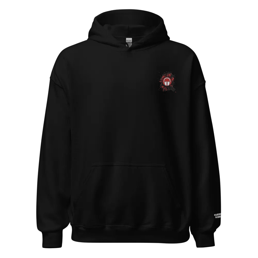 Paint Splat Headphones Embroidered Gildan® Classic Hoodie product image (1)