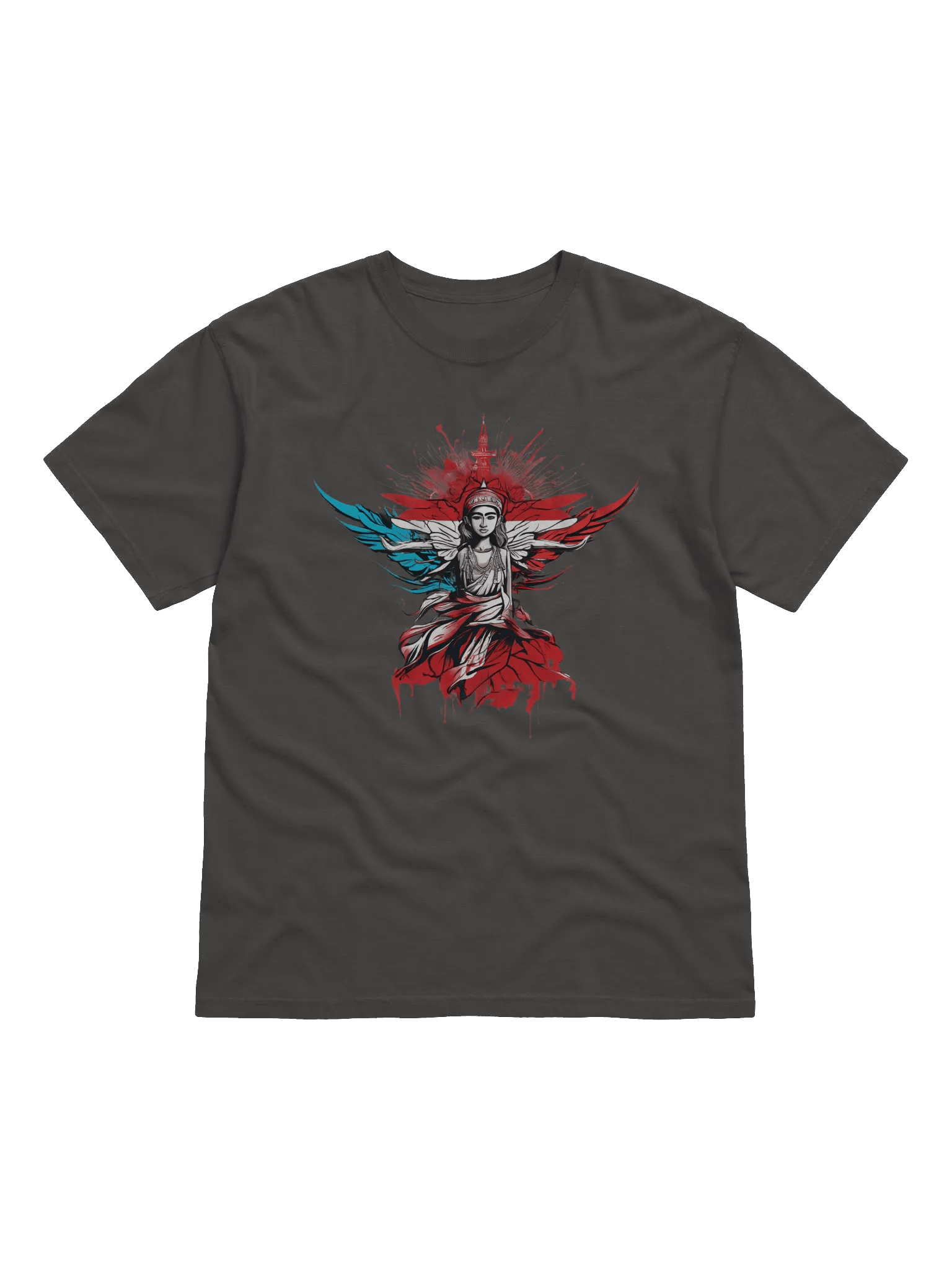Seraphic Wings Tee, Ethereal Relaxed Fit, Perfect Gift Idea product image (1)