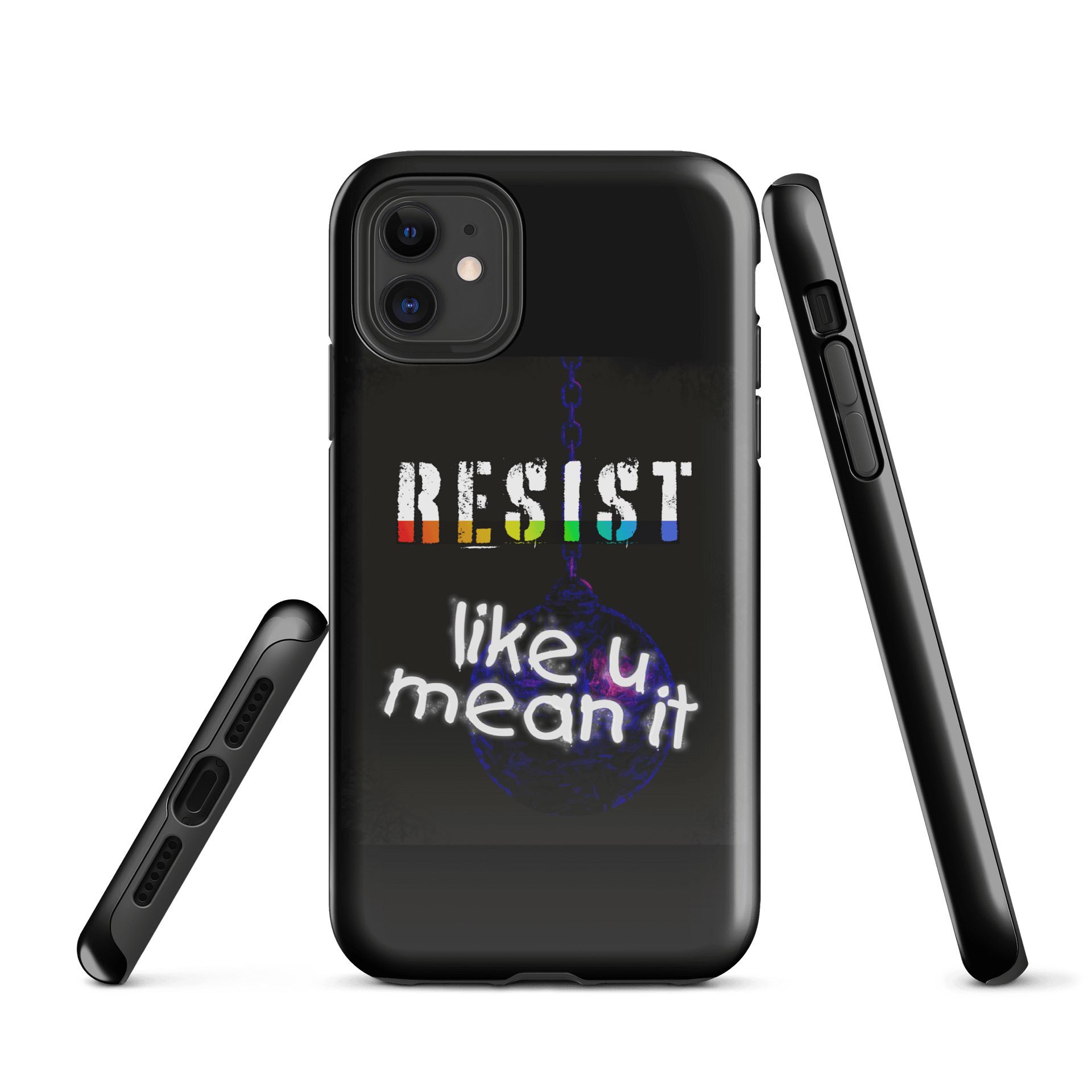 Resist iPhone Case product image (1)