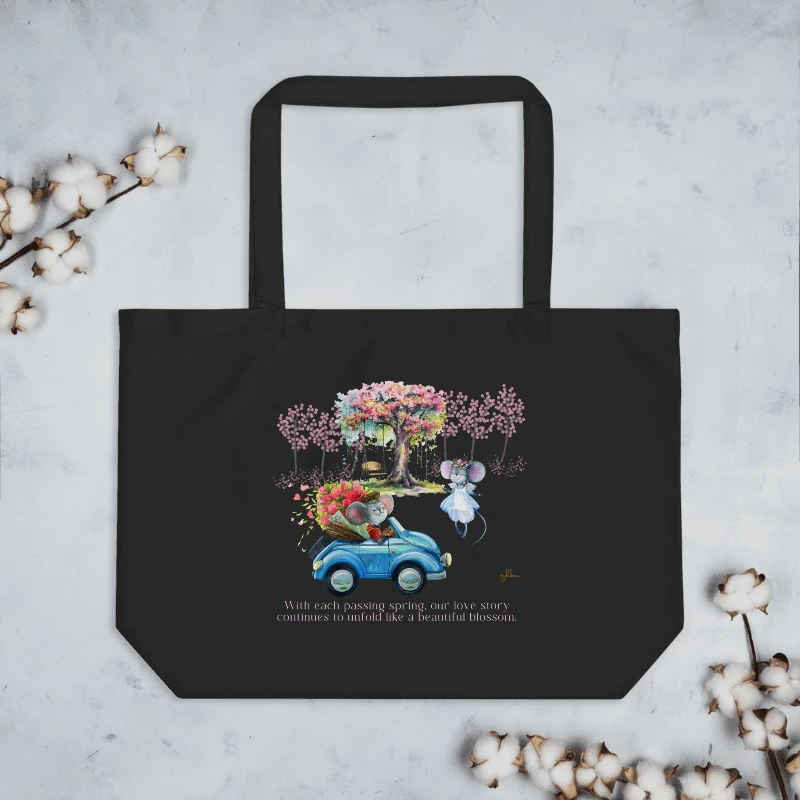 Love In Full Bloom Eco Tote Bag - Large product image (5)