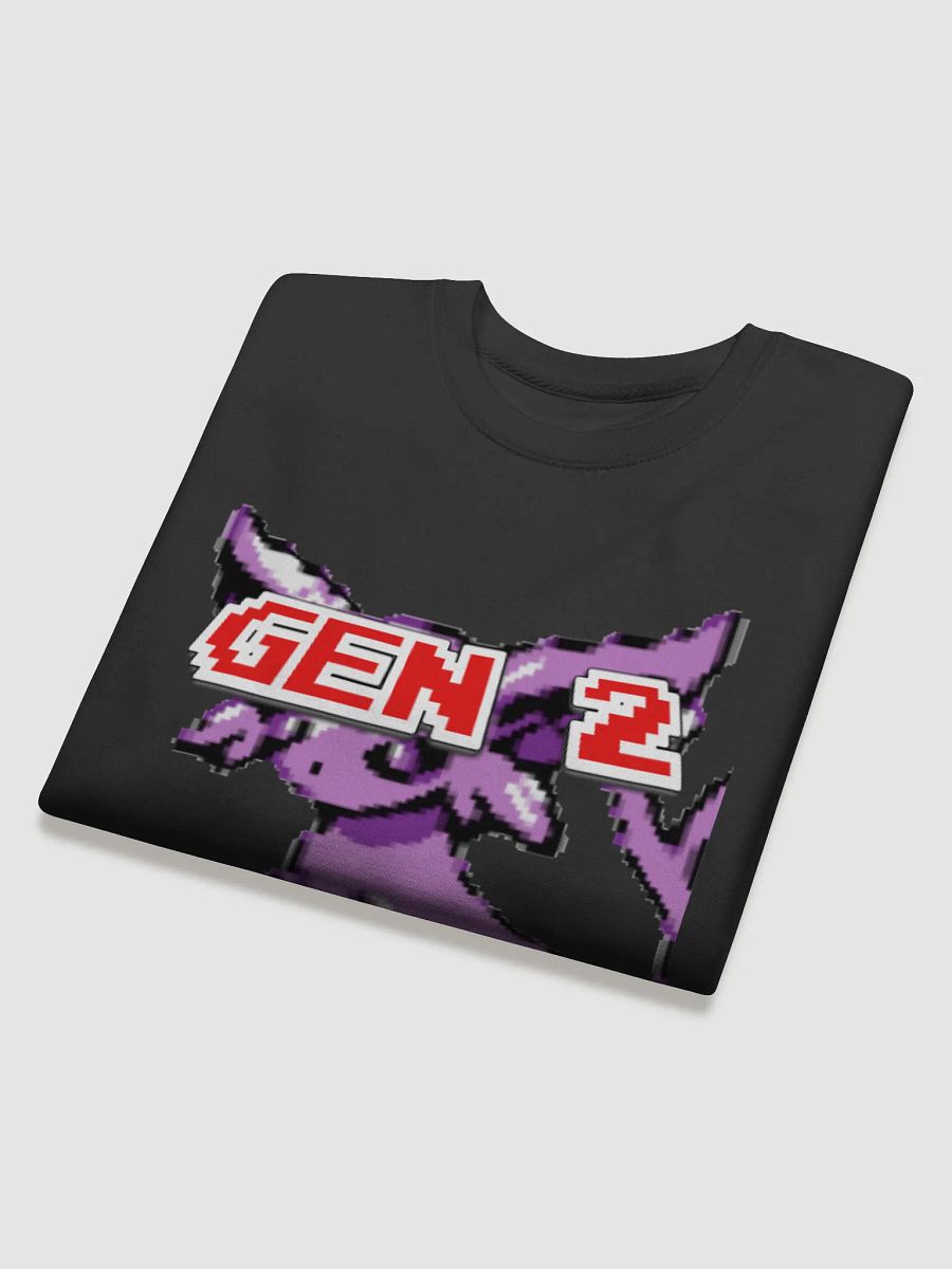 Unique Gen 2 Sprite of Espeon (Black Cotton Sweatshirt) product image (4)