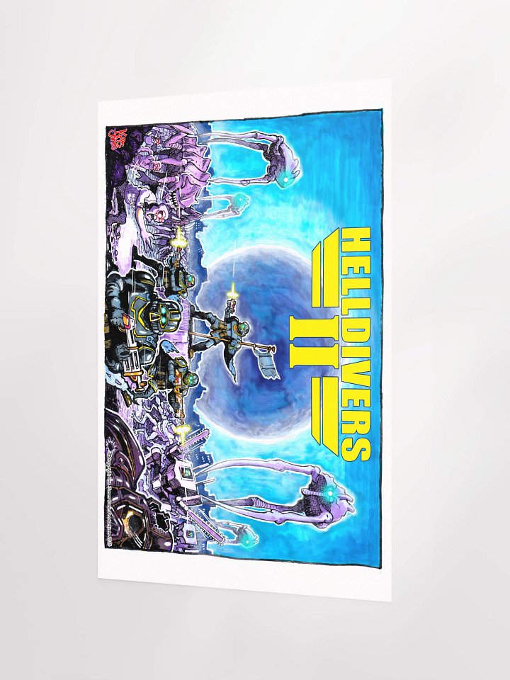 HELLDIVERS Fan art poster! 20" x 30" product image (2)