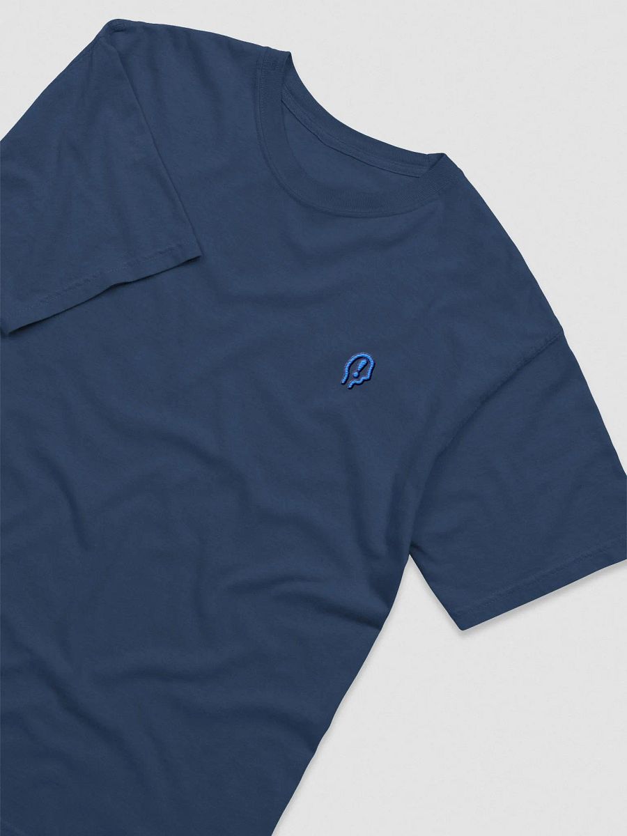 EXCLAIMING MENTALLY (L.C., electric) embroidered garment dyed tee product image (47)