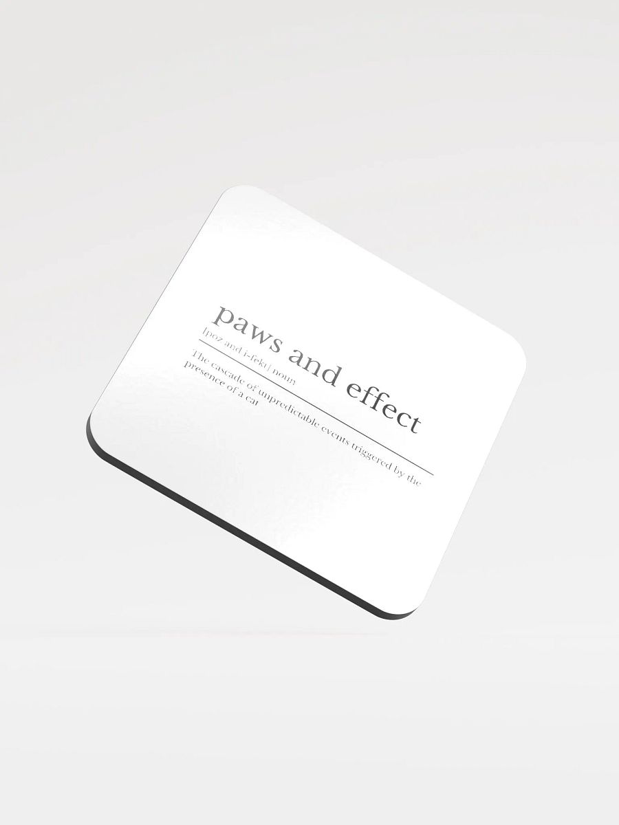 Glossed Cork Coaster product image (1)