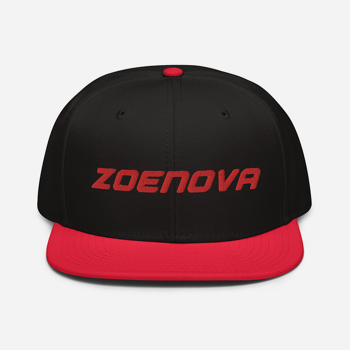 Snapback Hat - Black/Red product image (1)