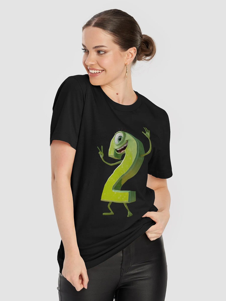 Green Number 2 Character Super-Soft T-Shirt product image (85)