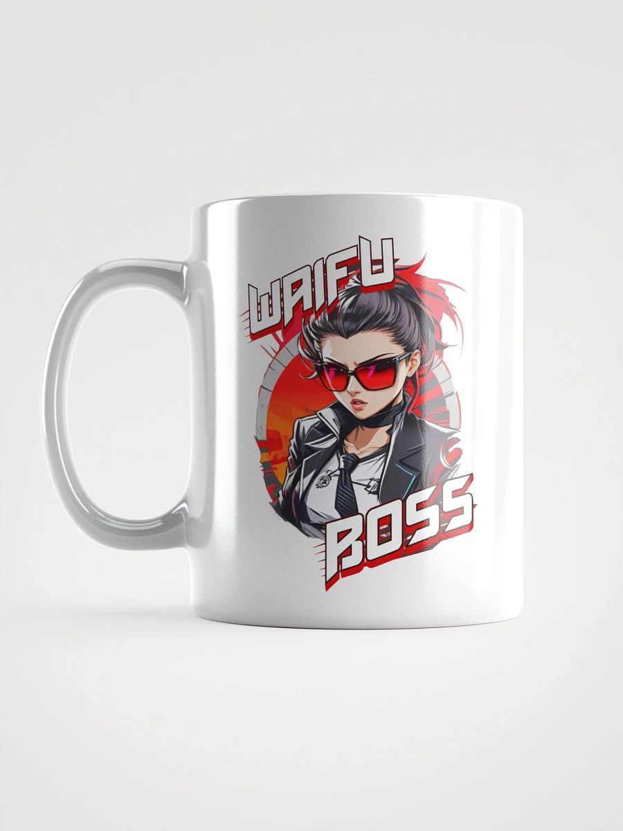 Waifu Boss Coffee or Soup Mug - 11 oz - 15 oz - 20 oz - v1 product image (2)
