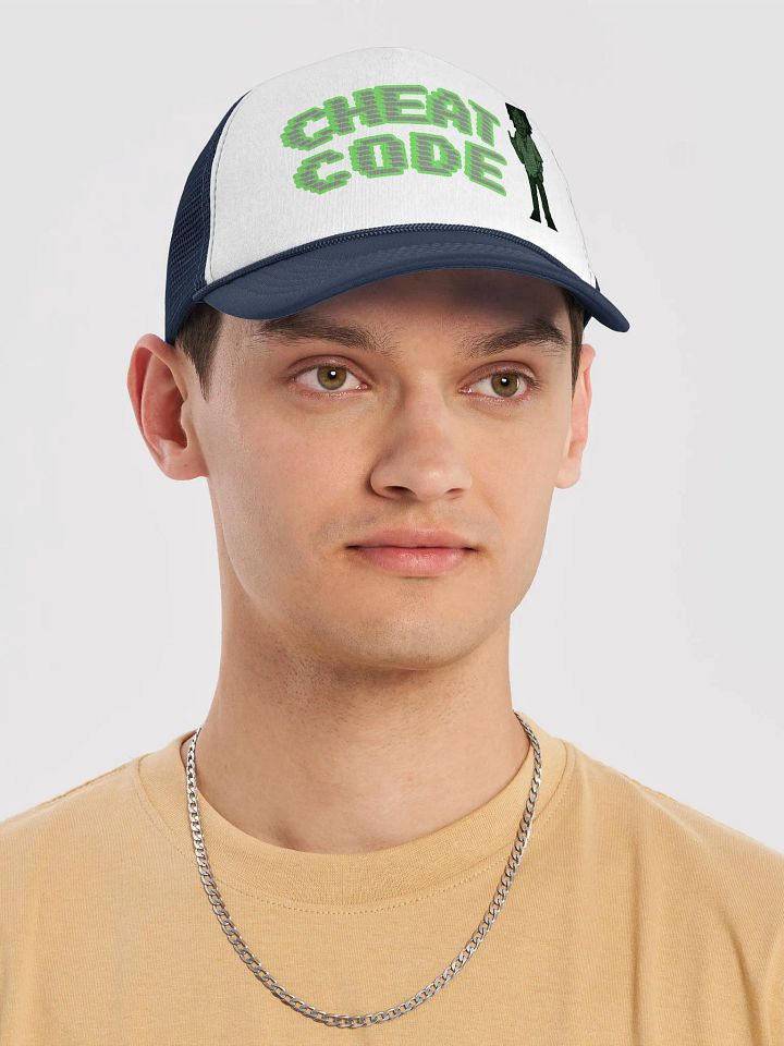 CHEAT CODE FOAM TRUCKER HAT product image (17)