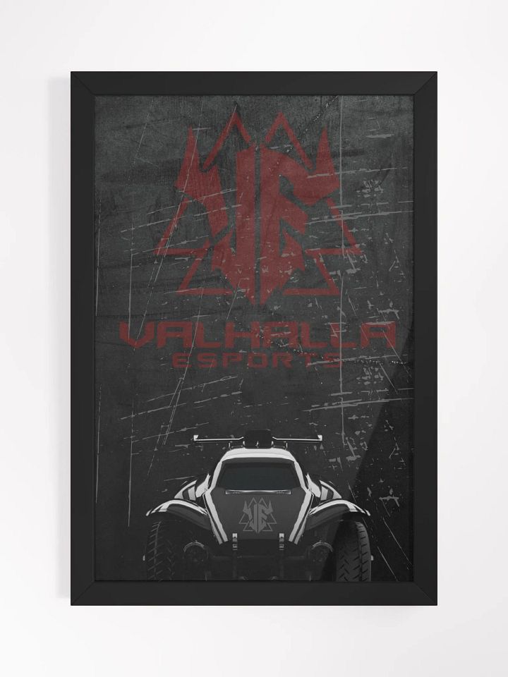 Valhalla Esports Red Logo Poster product image (5)