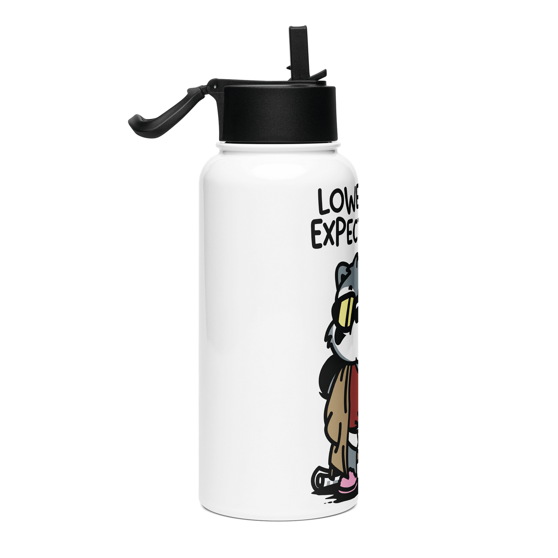Lower Your Expectations Water Bottle product image (4)